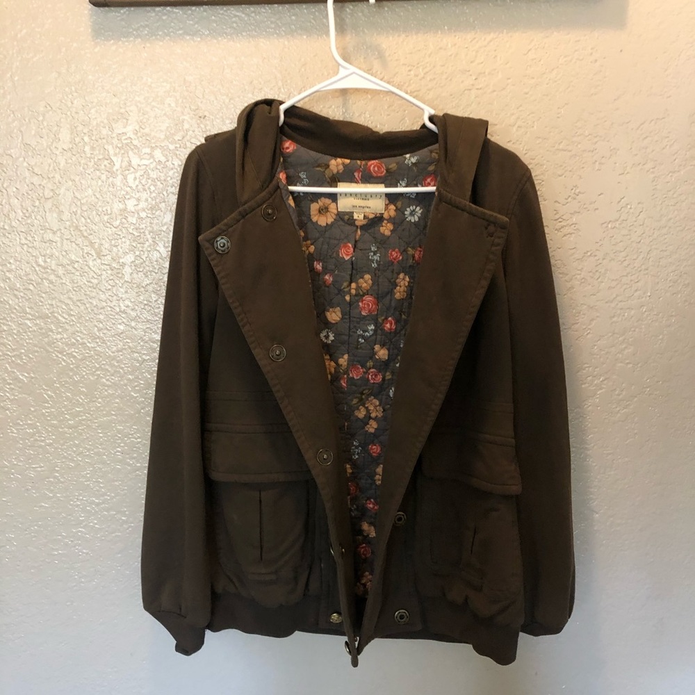 Peacoat Jacket Hoodie